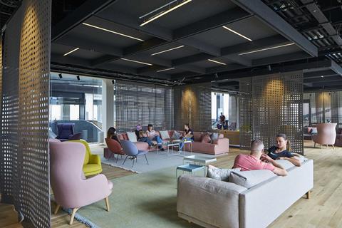 AHMM's interiors for Google at 6 Pancras Square, King's Cross
